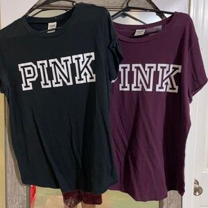2 tees from PINK